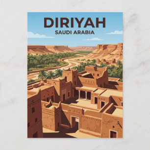 Carte Postale Diriyah Arabie saoudite