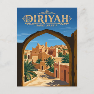 Carte Postale Diriyah (quartier d'At-Turaif) Arabie saoudite