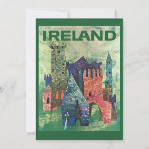 Carte postale d'Irlande 5x7 grande