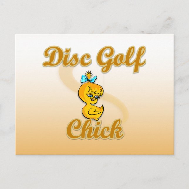Carte Postale Disk Golf (Devant)