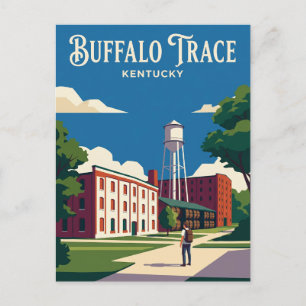 Carte Postale Distillerie Buffalo Trace Kentucky