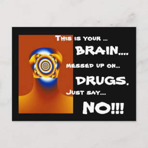 CARTE POSTALE "DITES NON ! ! !"