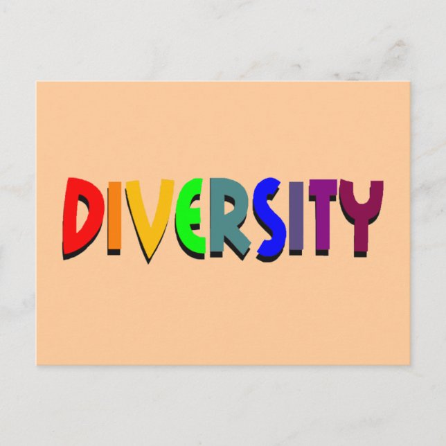 Carte postale Diversité (Devant)