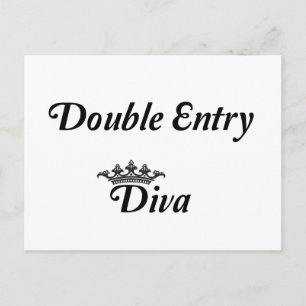 Carte Postale Divina de la double entrée