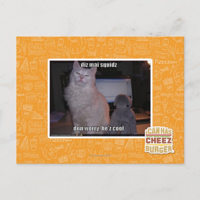 Carte Postale diz mai squidz (Devant)