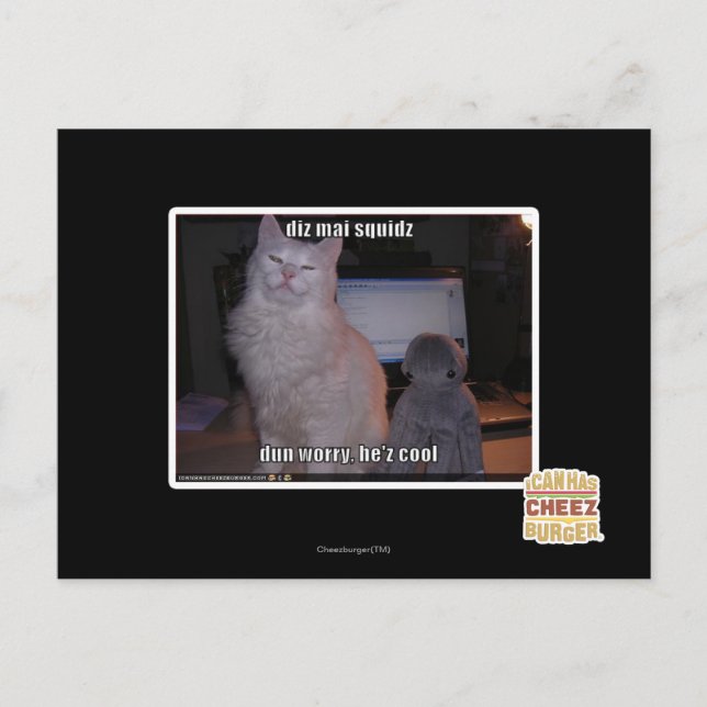 Carte Postale diz mai squidz (Devant)