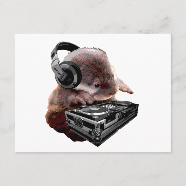 Carte Postale DJ None Otter (Devant)