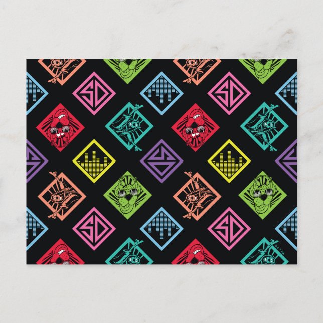 Carte Postale DJ Scooby-Doo Motif (Devant)