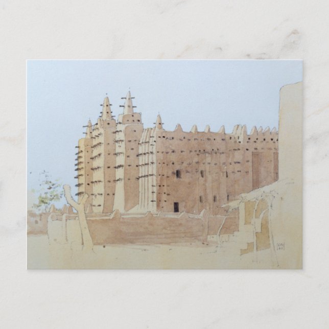 Carte Postale Djenne 2 (Devant)