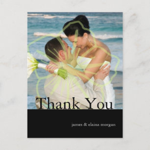 Carte Postale do-it-yourself couleur, Merci