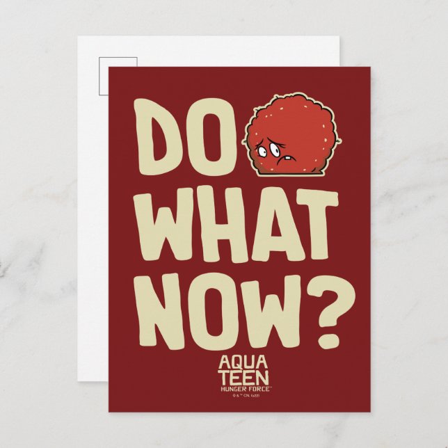 Carte Postale "Do What Now ?" (Devant / Derrière)
