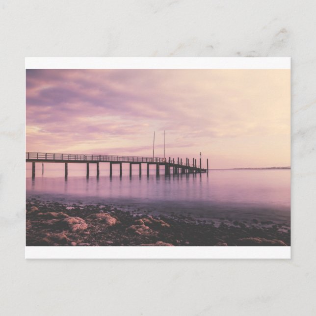 Carte Postale Dock à Konstanz (Devant)