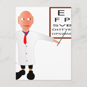 Carte Postale Docteur Infirmière Bureau Médicale Destin Médical