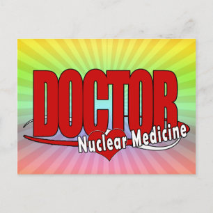 CARTE POSTALE DOCTEUR NUCLEAR MEDICINE DE LOGO