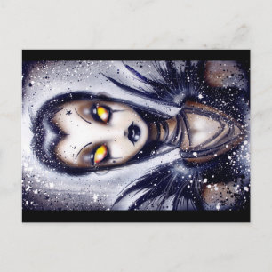 Carte Postale Dodging Knives and Throwing Bullets postcard