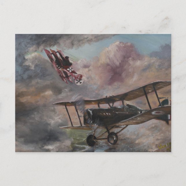 Carte Postale Dogfight 1917 (Devant)