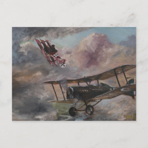 Carte Postale Dogfight 1917