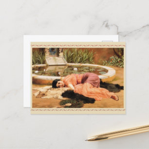 Carte Postale Dolce Far Niente par John Godward