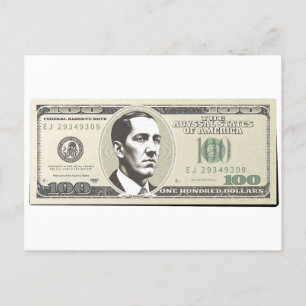 Carte Postale Dollar Lovecraft