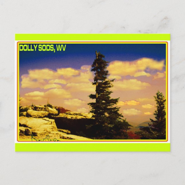 CARTE POSTALE "DOLLY SODS" ART (Devant)