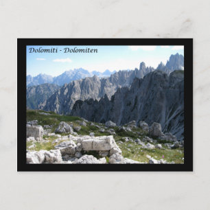 Carte Postale Dolomites
