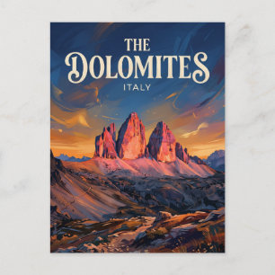 Carte Postale Dolomites Alta Via 1 Italie