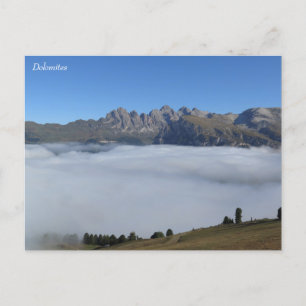 Carte Postale Dolomites Italie