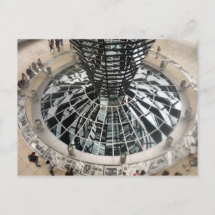 Carte Postale dôme du reichstag vers le bas