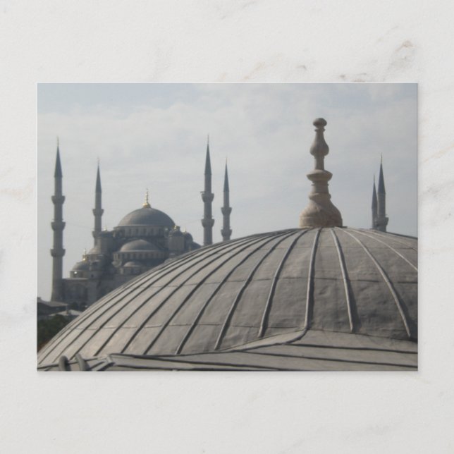Carte Postale Domes et minarets (Devant)