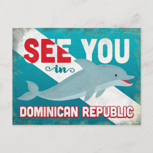 Carte Postale Dominican Republic Dolphin