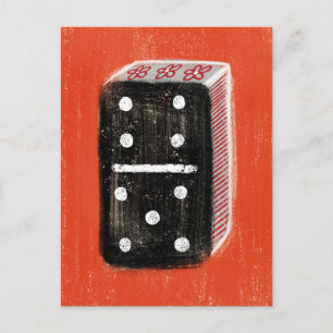 Carte postale Domino