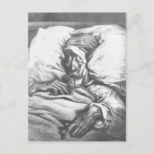 Carte Postale Don Quichotte blessé