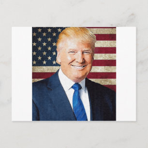 Carte Postale Donald Trump
