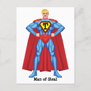 Carte Postale Donald Trump Homme De Vol