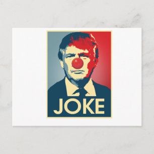 Carte Postale Donald Trump JOKE — Anti-Trump 2016 -