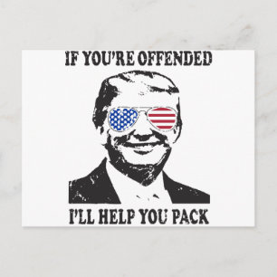 Carte Postale Donald Trump Président Des Hommes Politiques Drôle