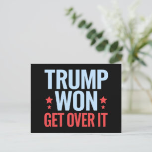 Carte Postale Donald Trump remporte la victoire 2024 Trump