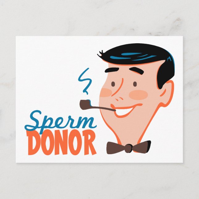 Carte postale Donateur Sperm (Devant)