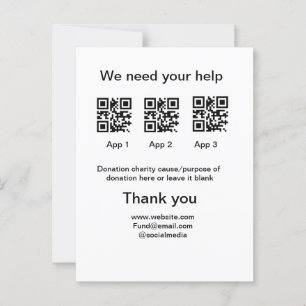 Carte Postale Donation Collection conseil pot ajouter votre q r 