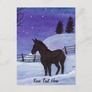 Carte Postale Donkey