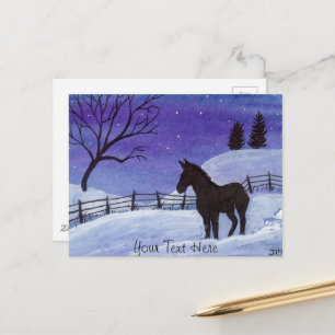 Carte Postale Donkey