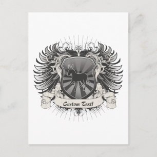 Carte Postale Donkey Crest