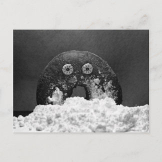 Carte Postale Donut à sucre