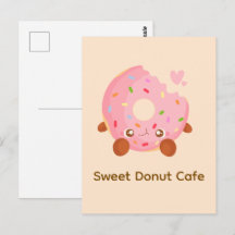Donut joyeux avec paillettes