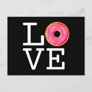 Carte Postale Donut Love