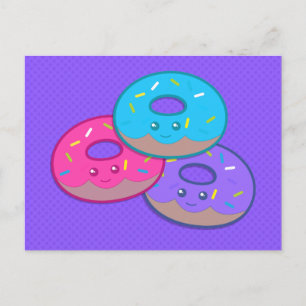 Carte Postale Donut Party
