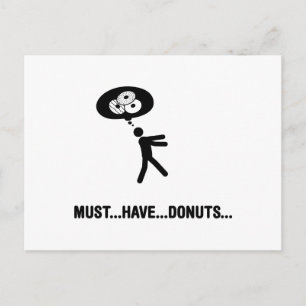 Carte Postale Donuts Lover