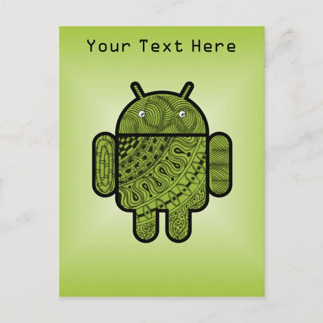 Carte Postale Doodle Pancho pour Android™ (Devant)
