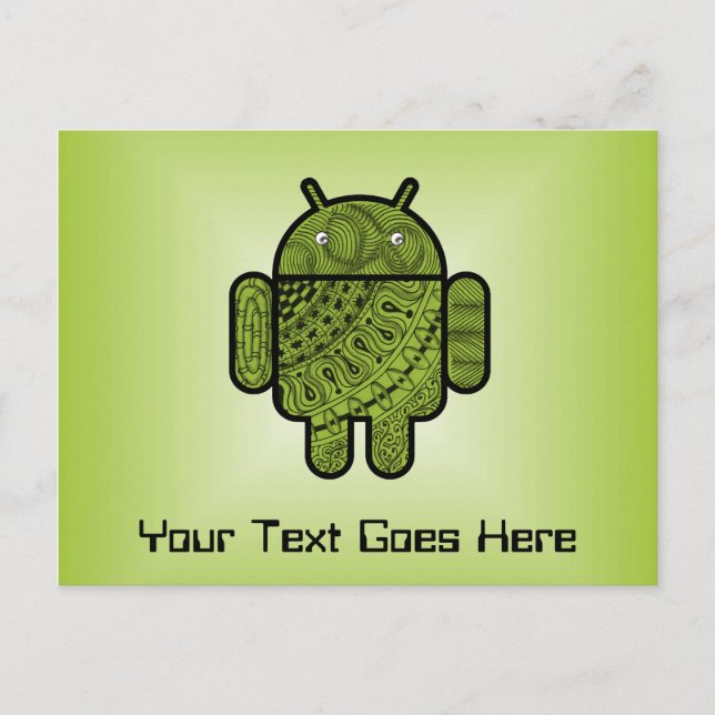 Carte Postale Doodle Pancho pour Android™ (Devant)
