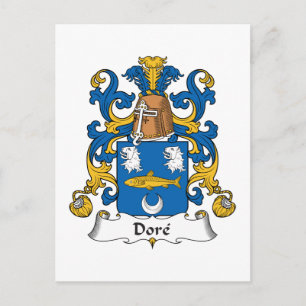 Carte Postale Dore Family Crest